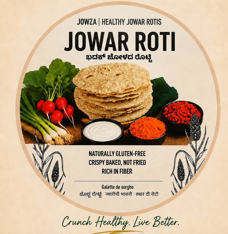 Jowza Jowar Roti product artwork